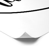 ナースパーソナライズされた贈与 ポスター (角)