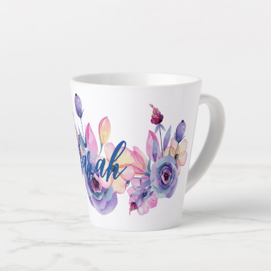 ナースパーソナライズされた開業医の贈り物 カフェラテマグ (右アングル)