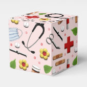 ナースパーティーの好意ボックス フェイバーボックス (正面サイド)