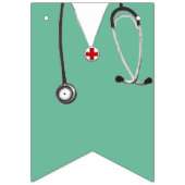 ナースパーティー バンティングフラッグ (第1の旗)