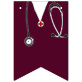 ナースパーティー バンティングフラッグ (第1の旗)