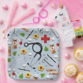 ナースパーティー ペーパープレート (パーティー)