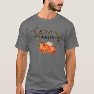 ナースヒョウ聴診器 Tシャツ