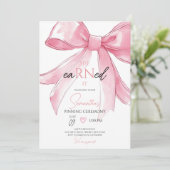 ナースピン留め式 招待状 (スタンド正面)