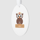 ナースフクロウ（包帯つき） オーナメント (正面)