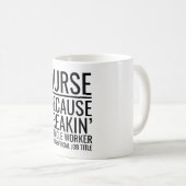 ナースフリーキンの奇跡の労働者は コーヒーマグカップ (正面右)