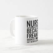 ナースフリーキンの奇跡の労働者は コーヒーマグカップ (正面左)