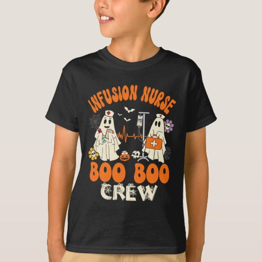 ナースブークルーハロウィーンナース幽霊衣装 Tシャツ (正面)