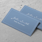 ナースプラクティショナプラインブルー 名刺