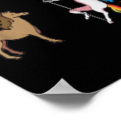 ナースプラクティショナユニコーン踊りポール ポスター (角)