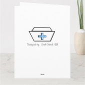 ナースプリセプターサンキューカードIV サンキューカード (裏面)