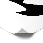 ナースヘッド顔 ポスター (角)