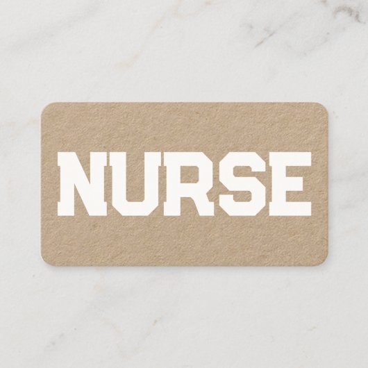 ナースヘルスケアRN 名刺 (正面)
