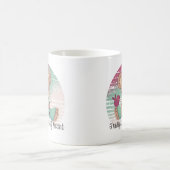 ナースベアモダンキュートハート コーヒーマグカップ (中央)