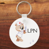 ナースベア キーホルダー (正面)