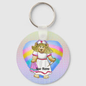 ナースベティカスタムベア キーホルダー (正面)