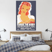 ナースベビー キャンバスプリント (インサイチュ (寝室))