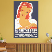 ナースベビー キャンバスプリント (インサイチュ (リビング))