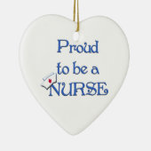 ナースペンダントのオーナメントがあること誇りを持った セラミックオーナメント (右)