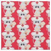 ナースマウスピマ綿織物 ファブリック (クローズアップ)