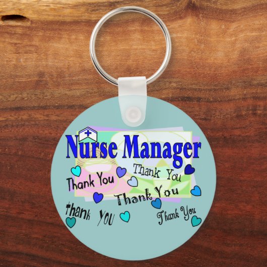 ナースマネージャーありがとう キーホルダー (正面)