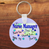 ナースマネージャーありがとう キーホルダー (正面)