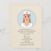 ナースメダリオン招待状 招待状 (正面/裏面)