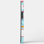 ナースメディカルアートライトブルーパーソナライズされた名 Case-Mate iPhoneケース (裏面 / 右)