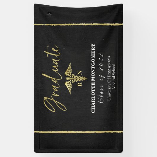 ナースメディカルカドゥセウスグラードパーティー 横断幕 (縦)