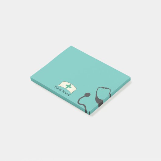 ナースメディカルスティパーソナライズされたッキー ポストイット (アングル)