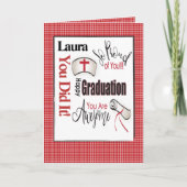 ナースモダン卒業カードのパーソナライズ カード (正面)