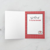 ナースモダン卒業カードのパーソナライズ カード (内部)