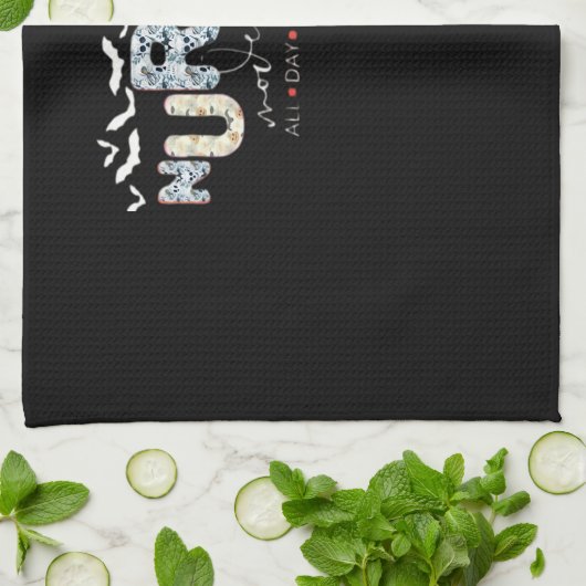 ナースモード終日毎日ハロウィーンデザインクラス キッチンタオル (折り畳み)