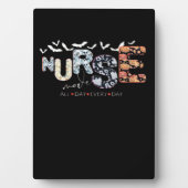 ナースモード終日毎日ハロウィーンデザインクラス フォトプラーク (正面)