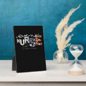 ナースモード終日毎日ハロウィーンデザインクラス フォトプラーク (側面)