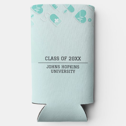 ナースユニーク卒業セルツァークーラーボックス スリム缶クーラー (裏面)