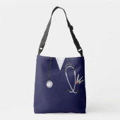 ナースユニーク財布 クロスボディバッグ (裏面)