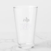 ナースユーモアアフターコーヒーマグ タンブラーグラス (裏面)