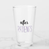 ナースユーモアアフターコーヒーマグ タンブラーグラス (正面)