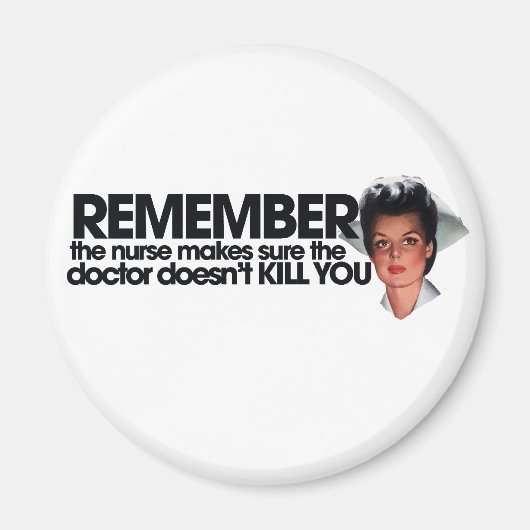 ナースユーモア マグネット (正面)