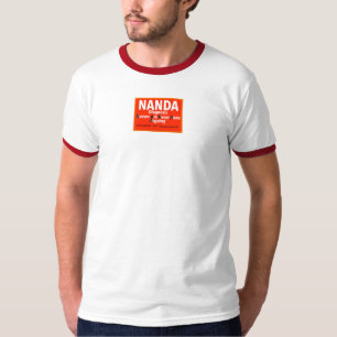 ナースユーモア：NANDAプリントノベルティ Tシャツ