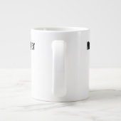 ナースライフは強いコーヒーより強いハート マグ (裏面)