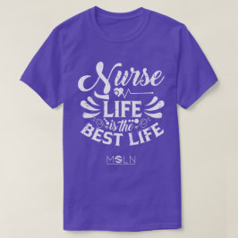 ナースライフダークカラーTシャツ Tシャツ