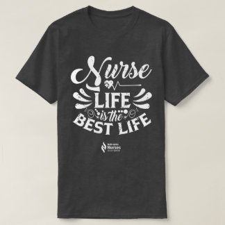 ナースライフダークカラーTシャツ Tシャツ