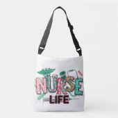 ナースライフトートバッグ クロスボディバッグ (正面)