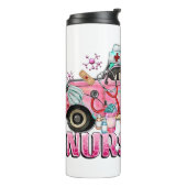 ナースライフピンクトラックサーマルタンブラー タンブラー (回転左)