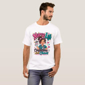 ナースライフ - カフェインとカオスの燃料 Tシャツ (正面フル)