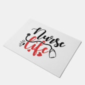 ナースライフ ドアマット (アングル)