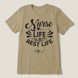 ナースライフ ライトカラー トリブレンドTシャツ トライブレンドTシャツ