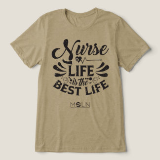 ナースライフ ライトカラー トリブレンドTシャツ トライブレンドTシャツ